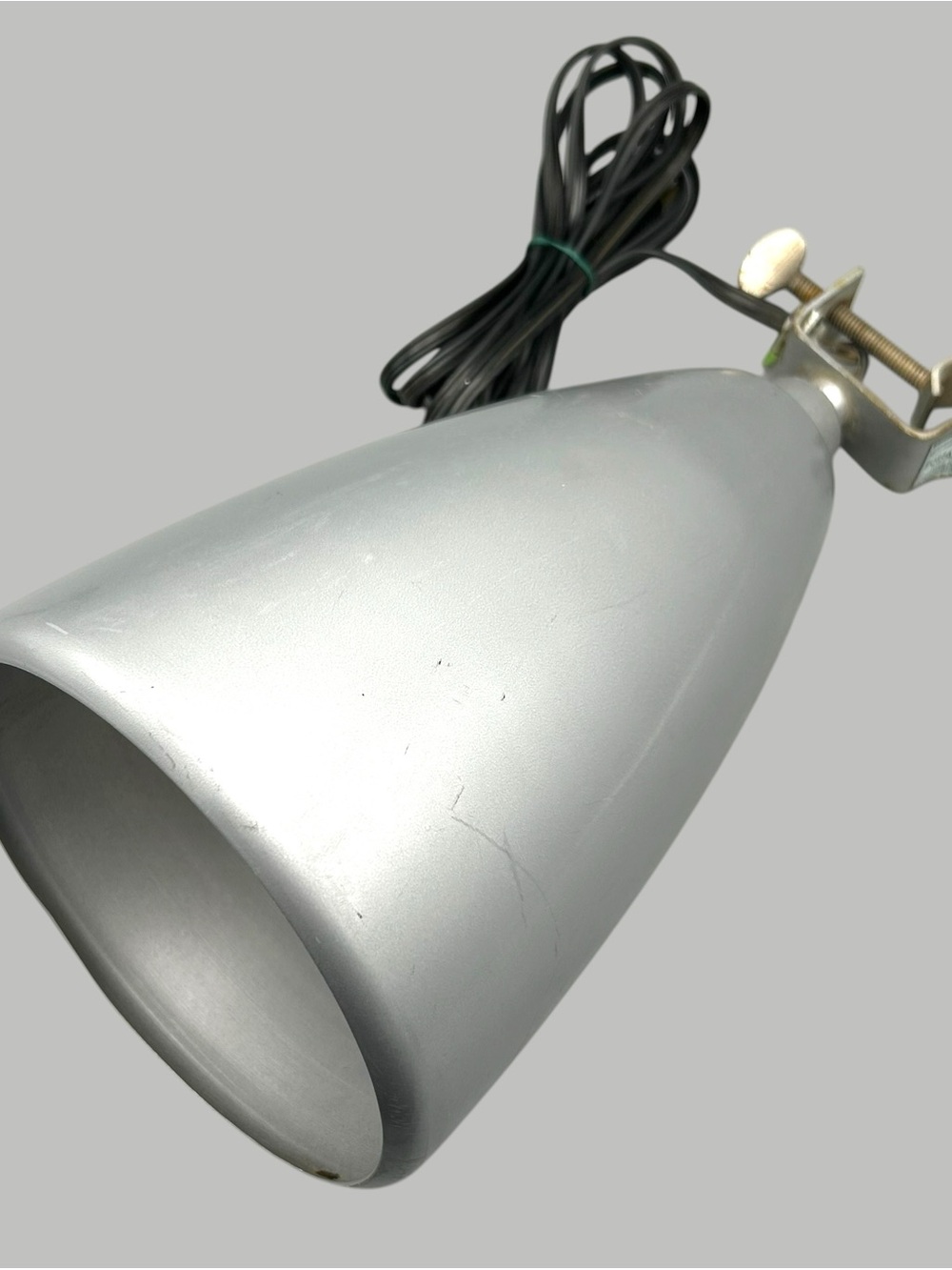 Silver Clamp-On Metal Task Lamp - Brand Unspecified